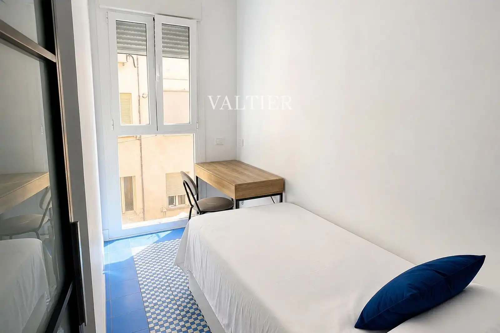 Bedroom of Flat for rent in Madrid  with Air Conditioner and Furnished