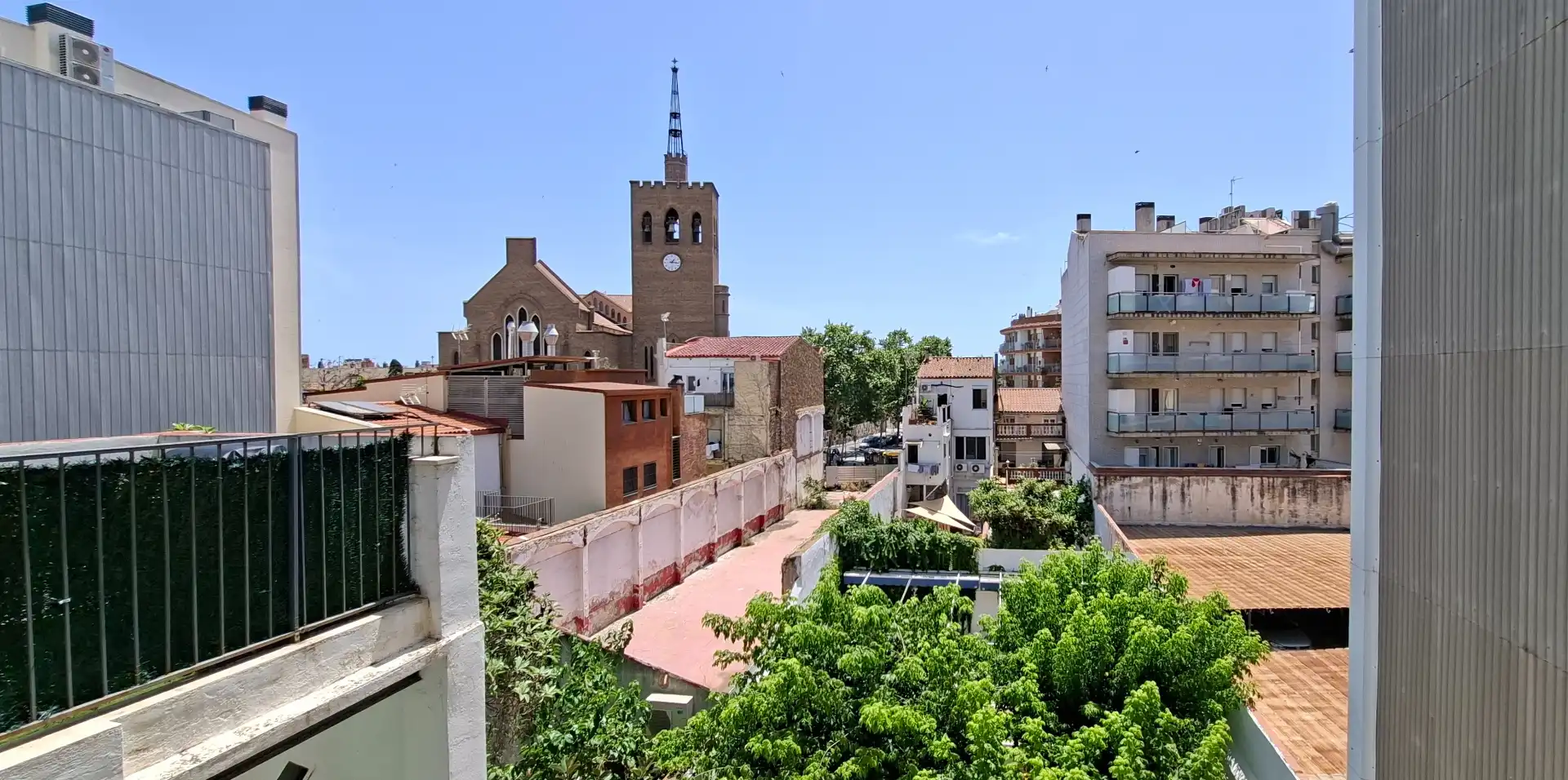 Exterior view of Flat for sale in Badalona  with Air Conditioner, Heating and Terrace