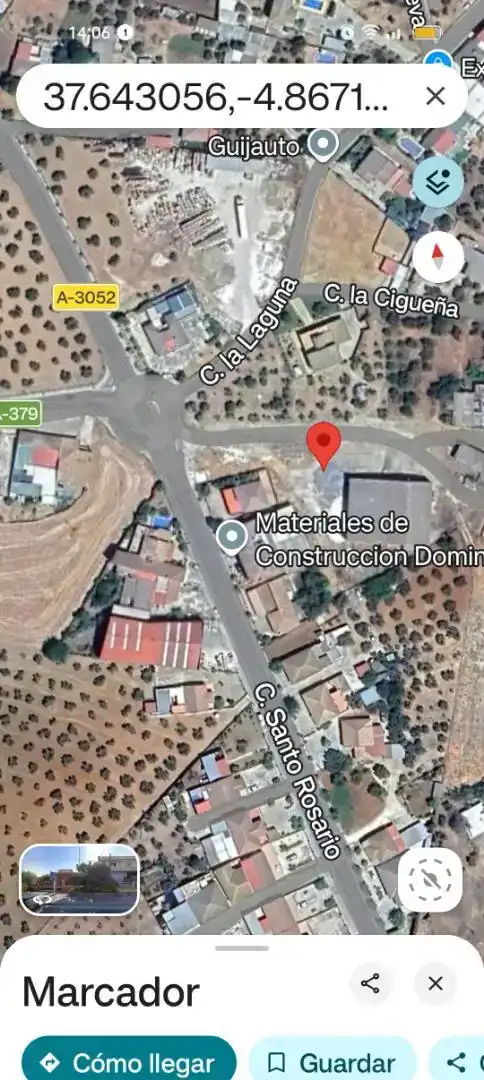 Vista exterior de Nau industrial en venda en La Guijarrosa