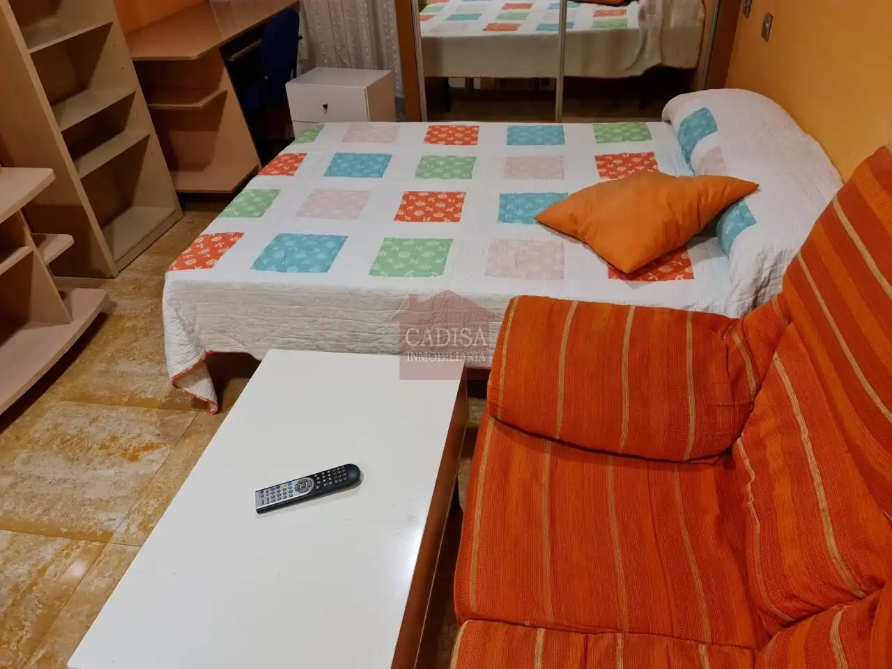 Bedroom of Study for rent in Salamanca  with Heating and Furnished