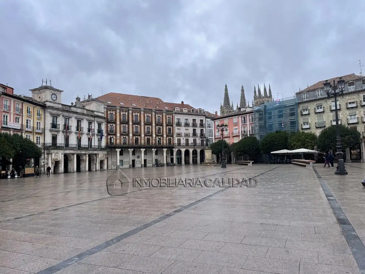 Vista exterior de Pis en venda en Burgos Capital amb Calefacció