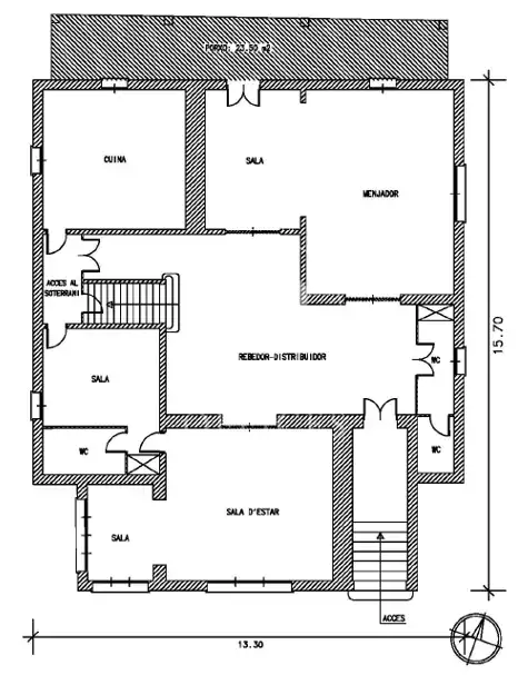 Büro zur Miete in Barcelona mit Heizung
