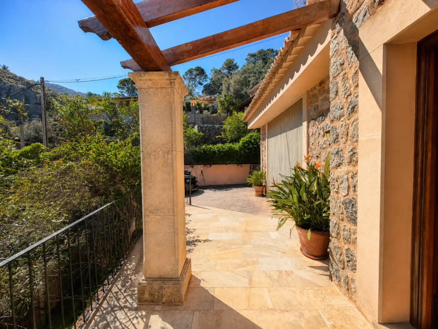 Terraza de Casa o chalet de alquiler en Deià con Aire acondicionado, Calefacción y Jardín privado