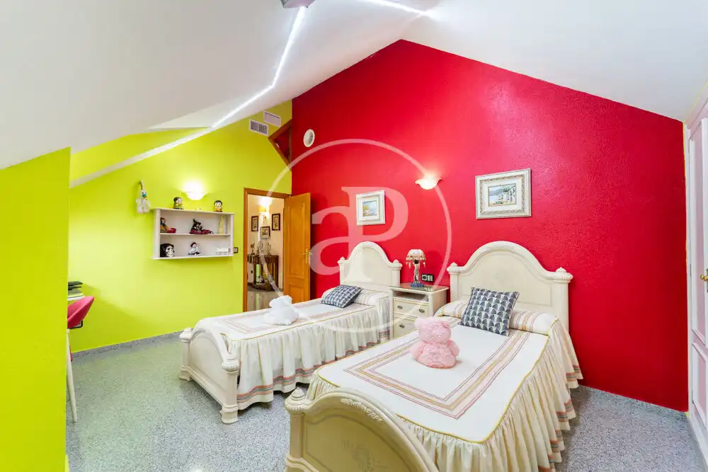 Bedroom of Houses for sale in San Vicente del Raspeig / Sant Vicent del Raspeig  with Air Conditioner, Heating and Private garden