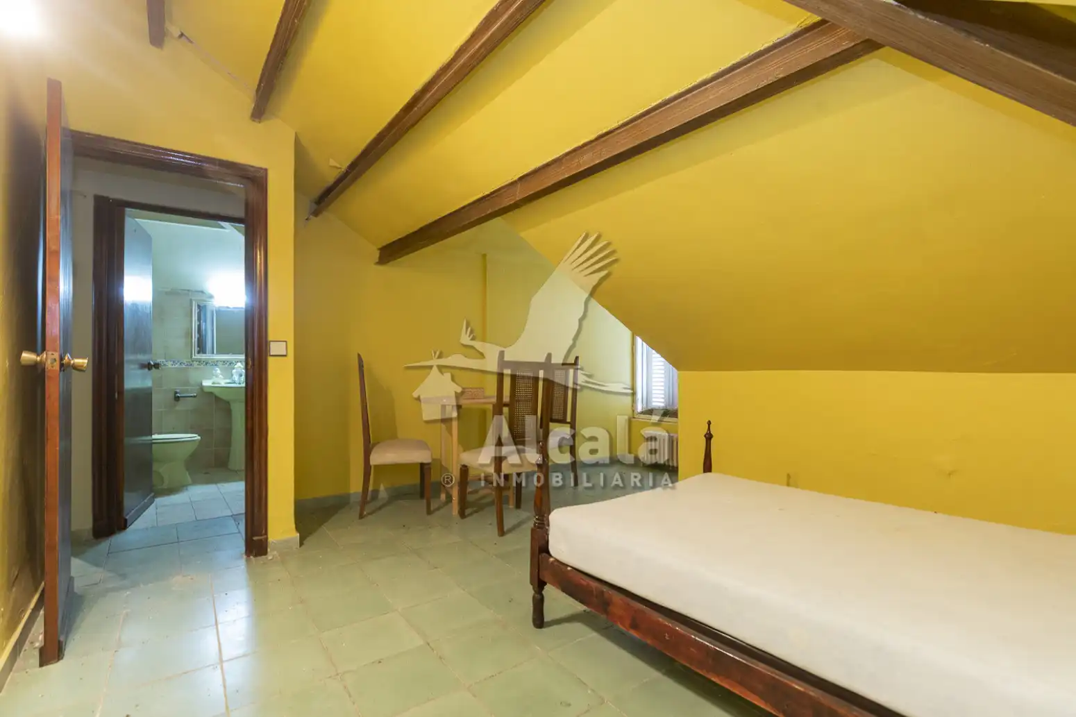 Habitación de Casa o chalet en venta en Valverde de Alcalá con Calefacción, Terraza y Trastero