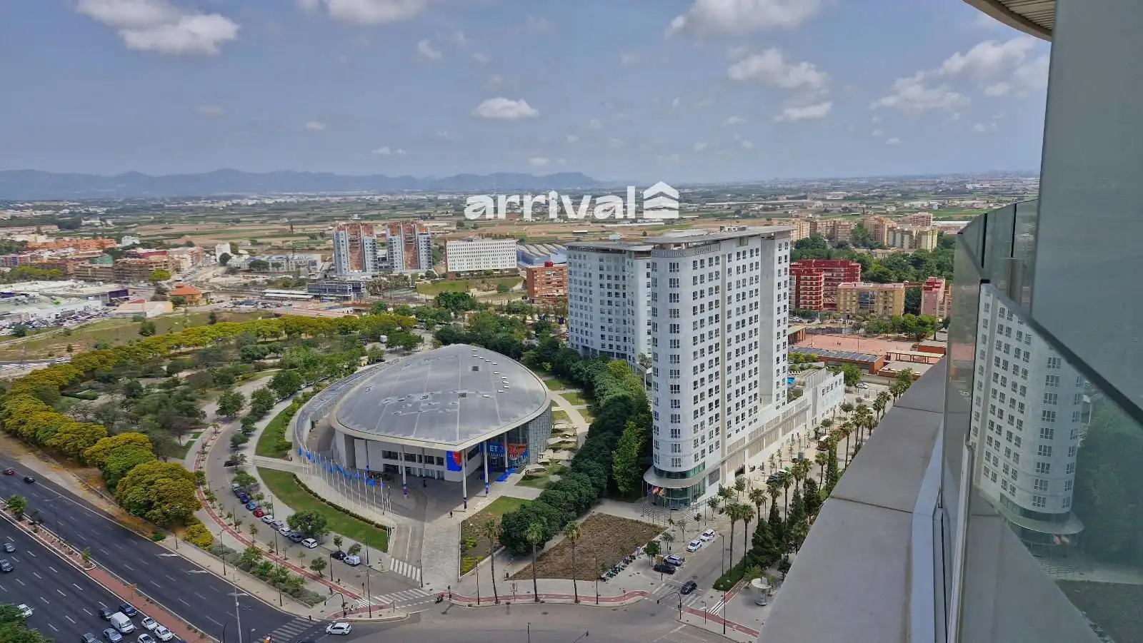 Vista exterior de Pis de lloguer en Valencia amb Aire condicionat, Calefacció i Terrassa