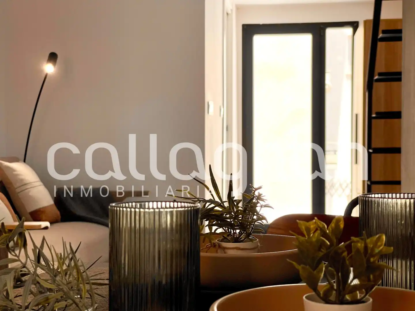 Schlafzimmer von Loft zur Miete in Valencia mit Klimaanlage, Heizung und Abstellraum
