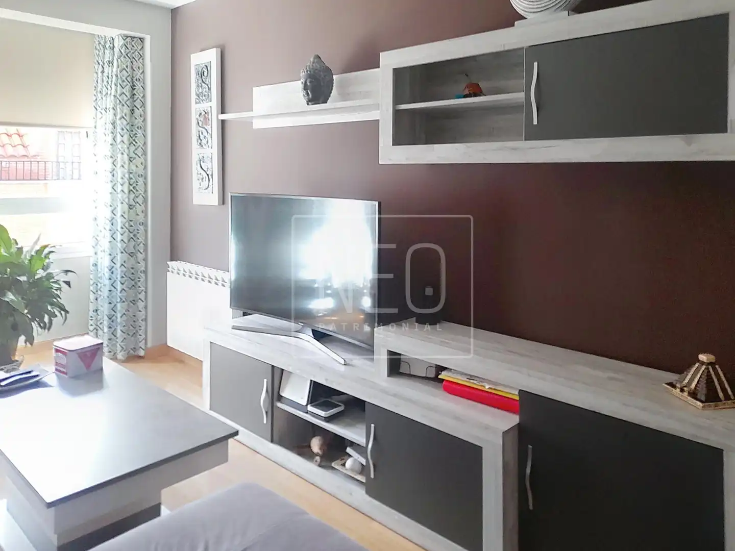 Sala de estar de Ático en venta en Leganés con Aire acondicionado, Calefacción y Terraza