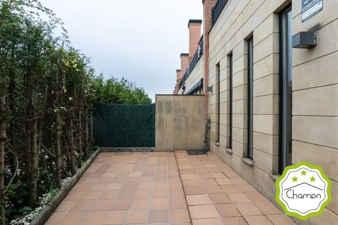 Terraza de Casa adosada en venta en Bilbao  con Calefacción, Jardín privado y Terraza