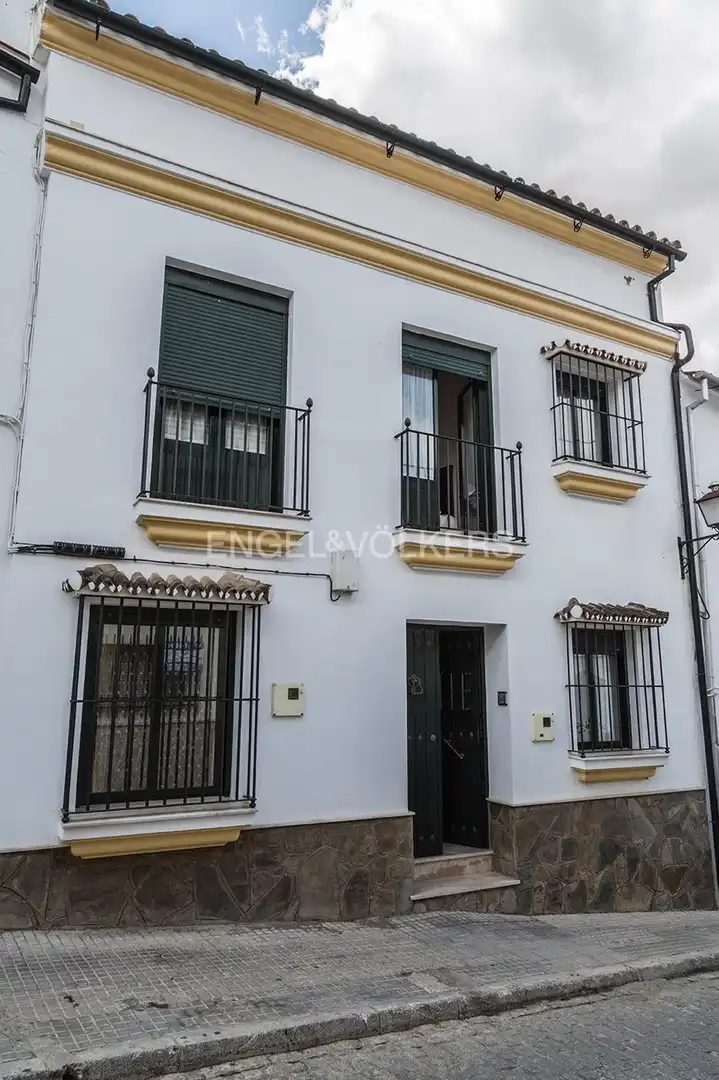 Vista exterior de Casa o xalet en venda en El Bosque amb Calefacció, Terrassa i Balcó