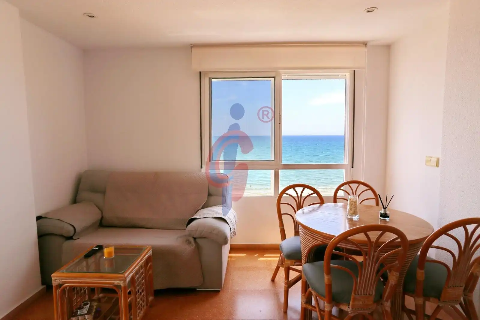 Wohnzimmer von Wohnungen zur Miete in Guardamar del Segura mit Klimaanlage, Heizung und Terrasse