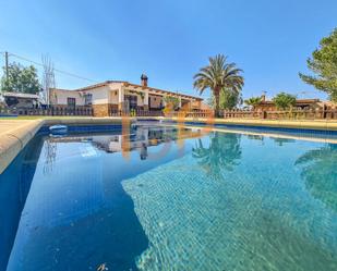 Swimming pool of House or chalet for sale in Huércal-Overa  with Air Conditioner, Heating and Private garden