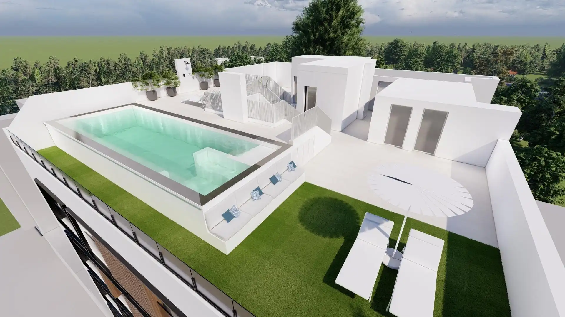 Penthouse mit Pool zum Verkauf in Carrer, imagen 13