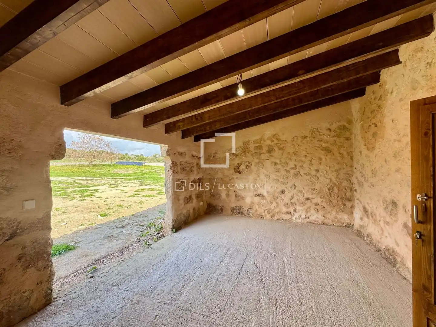 Terraza de Finca rústica en venta en Llubí con Jardín privado y Trastero