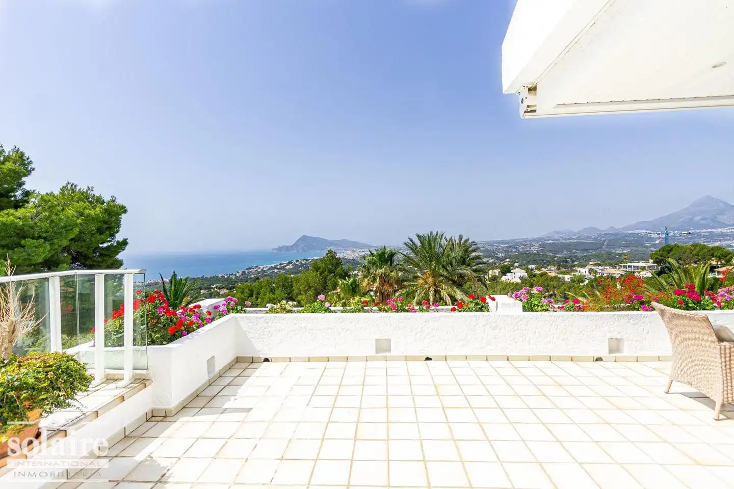 Terraza de Casa o chalet en venta en Altea con Aire acondicionado, Calefacción y Jardín privado