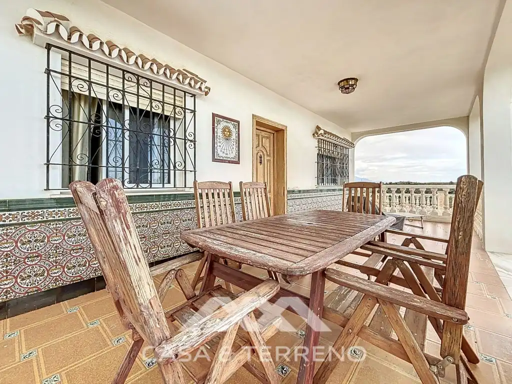 Terraza de Casa o chalet en venta en Vélez-Málaga con Aire acondicionado, Jardín privado y Terraza