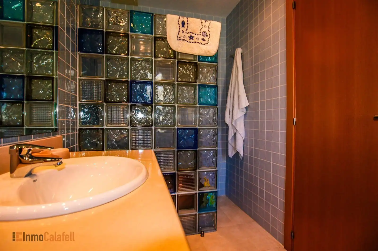 Badezimmer von Haus oder Chalet zur Miete in Calafell mit Klimaanlage, Heizung und Terrasse