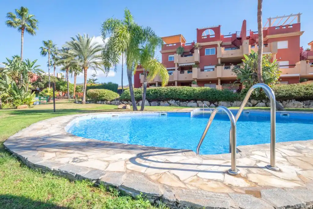 Exterior view of Ground floor for rent in Marbella  with Air Conditioner, Terrace and Furnished