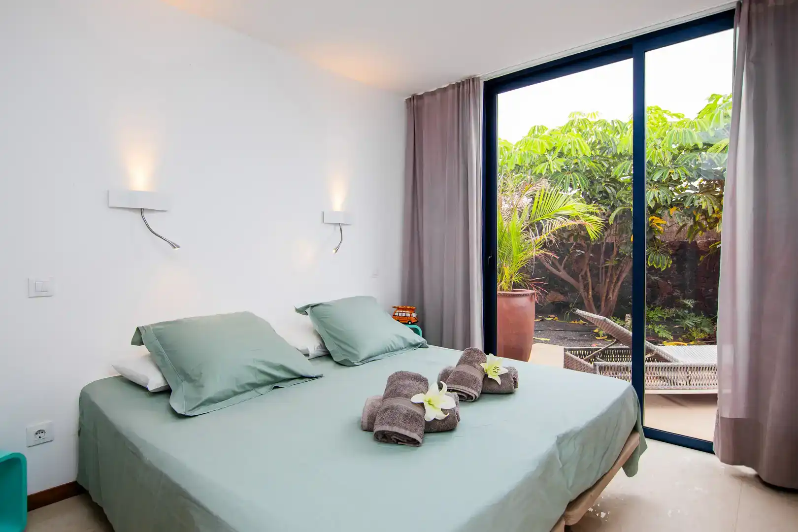Habitación de Casa o chalet en venta en La Oliva con Aire acondicionado, Piscina y Balcón