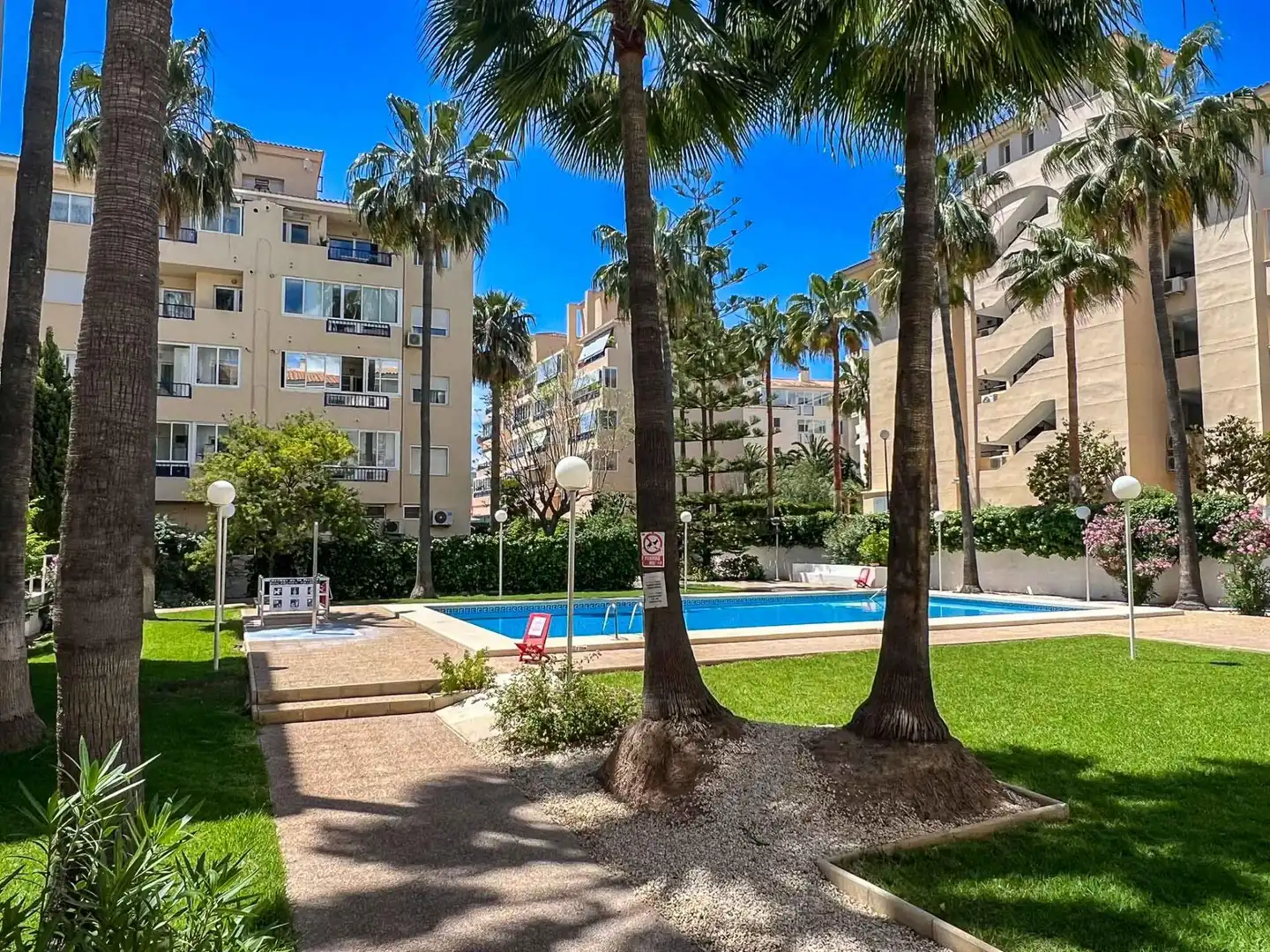 Exterior view of Apartments for sale in L'Alfàs del Pi  with Air Conditioner, Private garden and Terrace