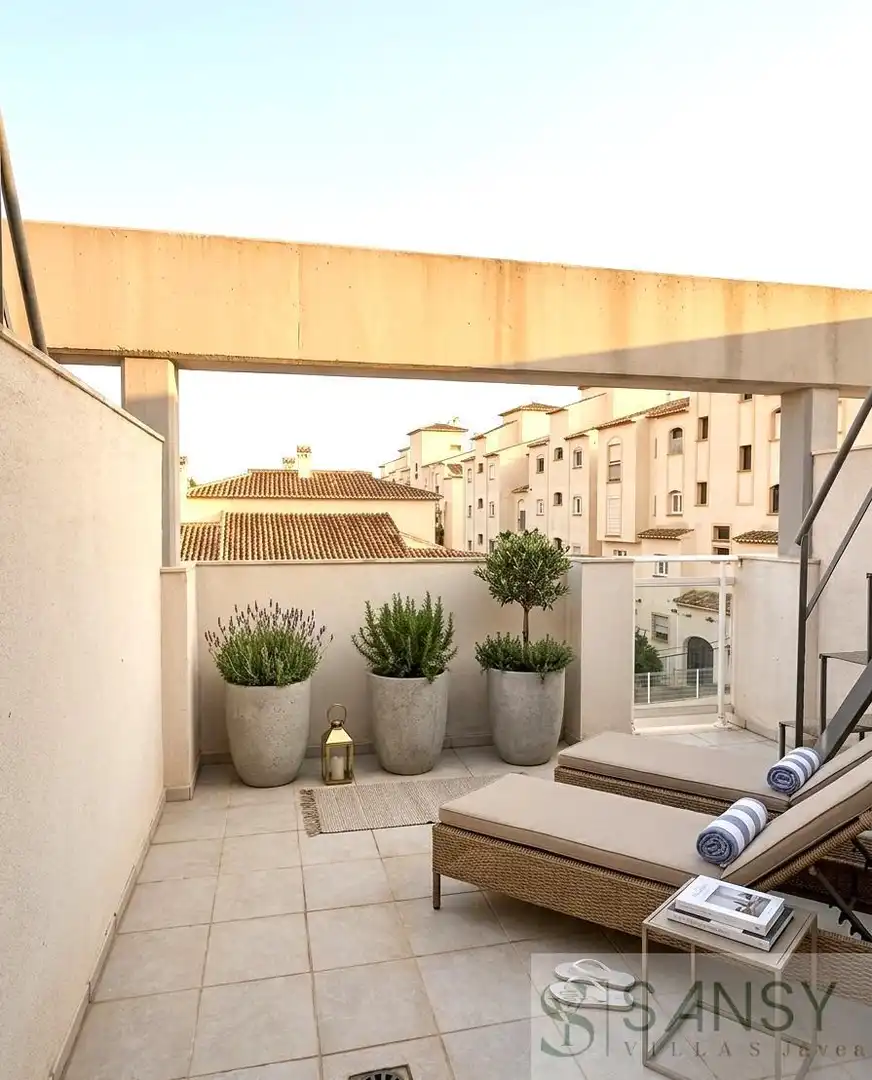 Terrassa de Casa adosada en venda en Jávea / Xàbia amb Aire condicionat, Calefacció i Terrassa