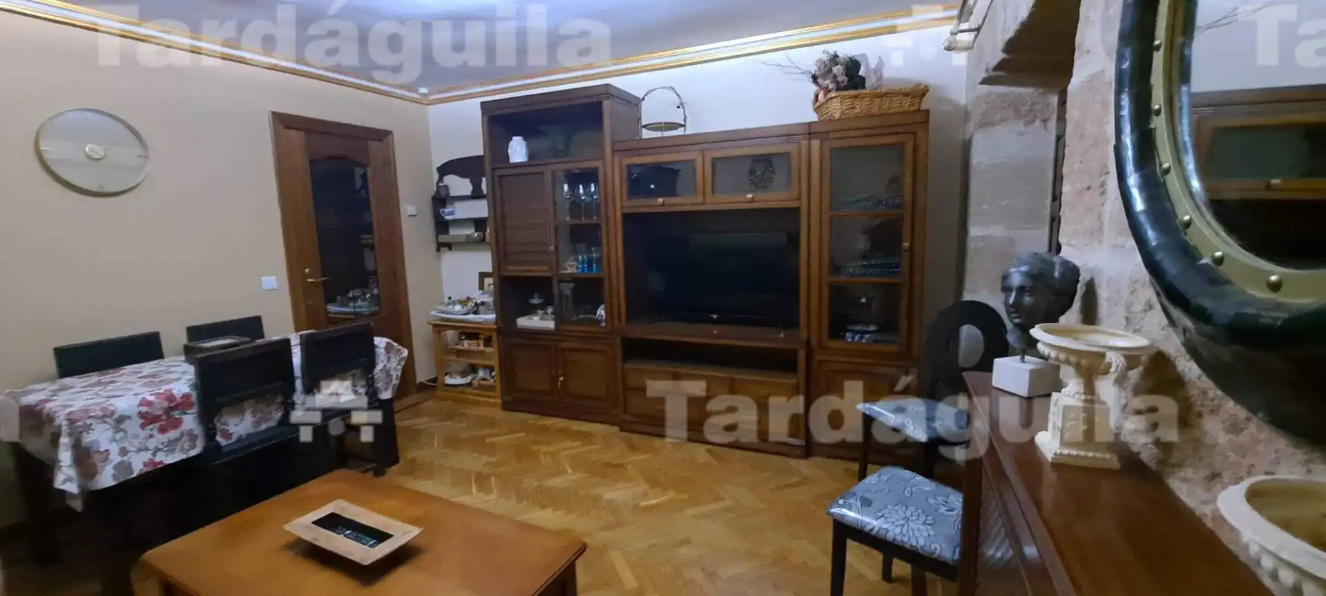 Living room of Flat for rent in Salamanca  with Heating, Terrace and Furnished