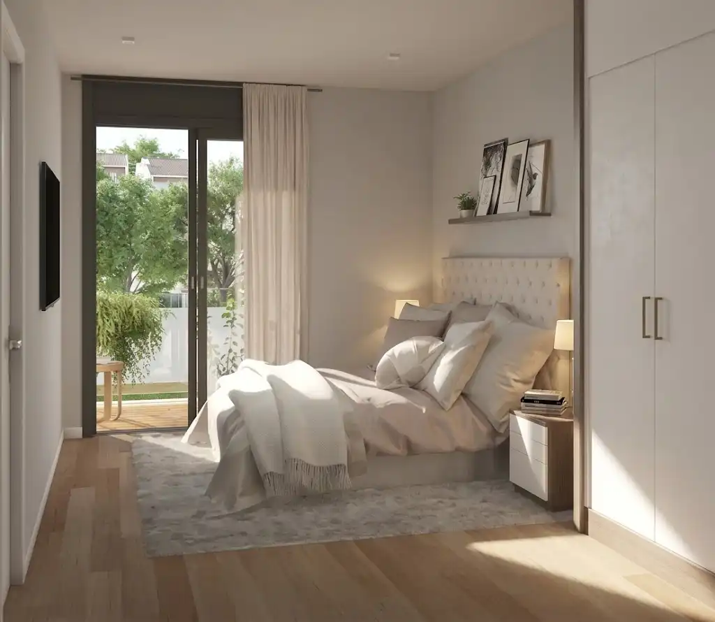 Bedroom of Attic for sale in Esplugues de Llobregat  with Terrace, Storage room and Swimming Pool