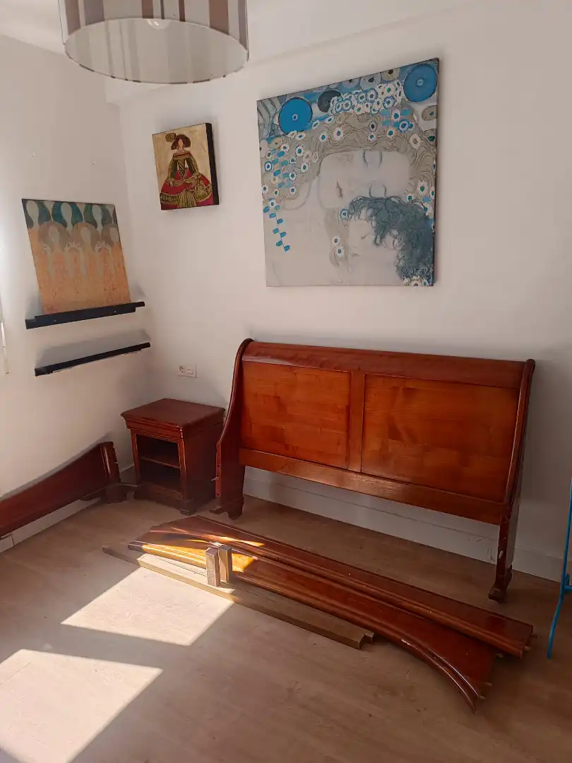 Bedroom of Flat for sale in Oviedo   with Heating, Parquet flooring and Storage room
