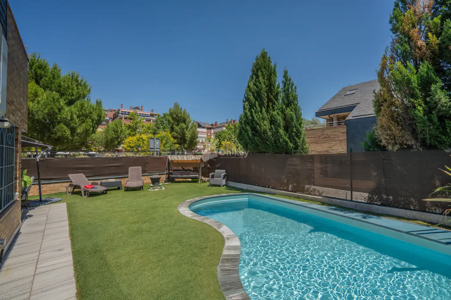 Piscina de Casa o chalet en venta en Rivas-Vaciamadrid con Aire acondicionado, Jardín privado y Terraza