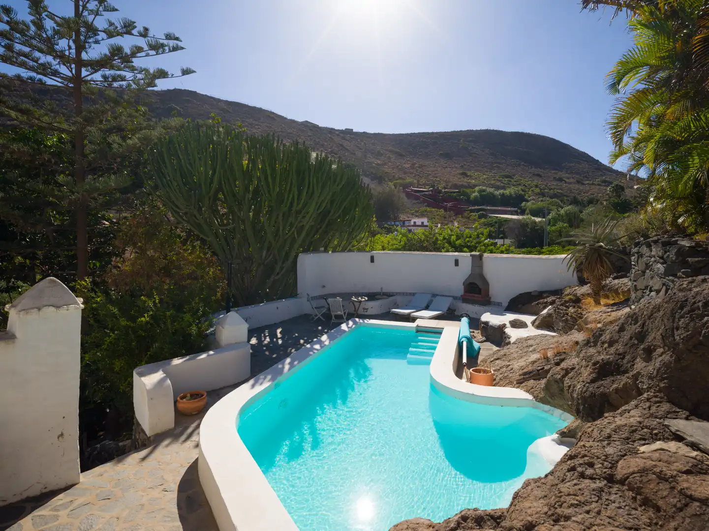 Swimming pool of Houses for sale in Telde  with Heating, Private garden and Parquet flooring