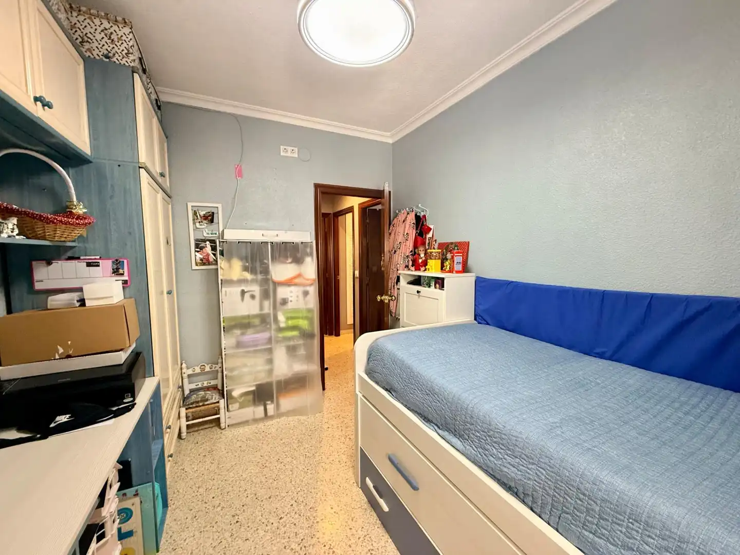 Schlafzimmer von Wohnung zum Verkauf in Sevilla mit Klimaanlage, Terrasse und Balkon