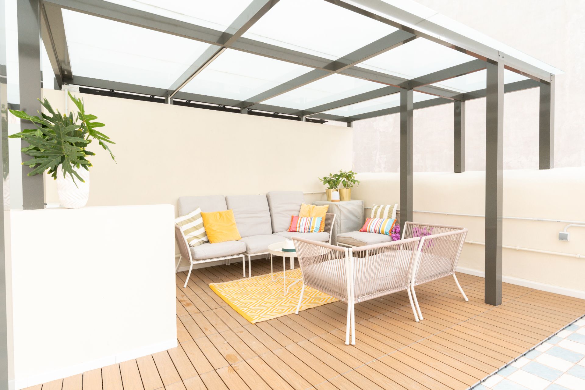 Terrassa de Casa o xalet de lloguer en  Santa Cruz de Tenerife Capital amb Terrassa i Moblat