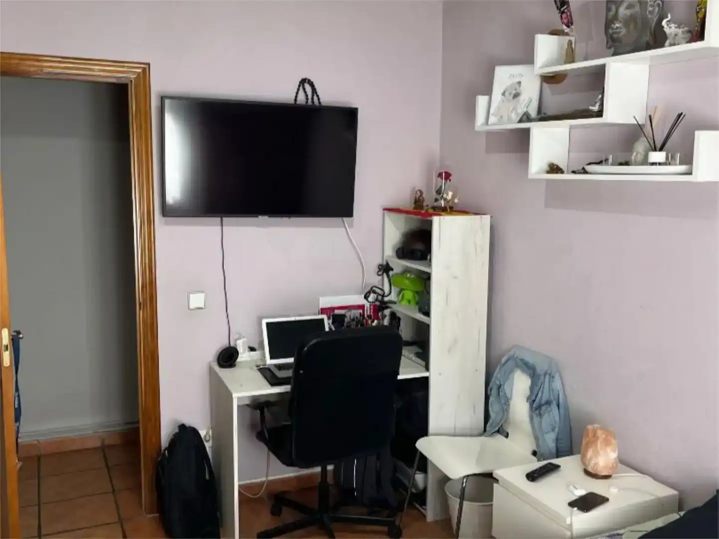 Sala d'estar de Casa adosada en venda en Armuña