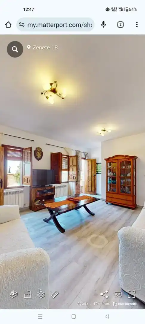 Sala d'estar de Casa o xalet en venda en  Granada Capital amb Aire condicionat i Balcó
