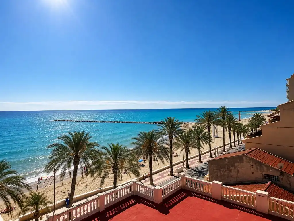 Exterior view of Detached homes for sale in El Campello  with Air Conditioner, Terrace and Balcony