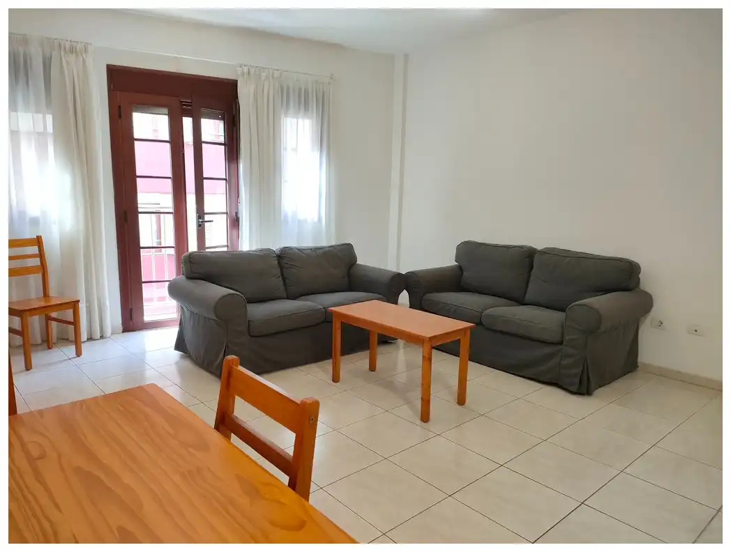Sala de estar de Piso de alquiler en Las Palmas de Gran Canaria con Amueblado