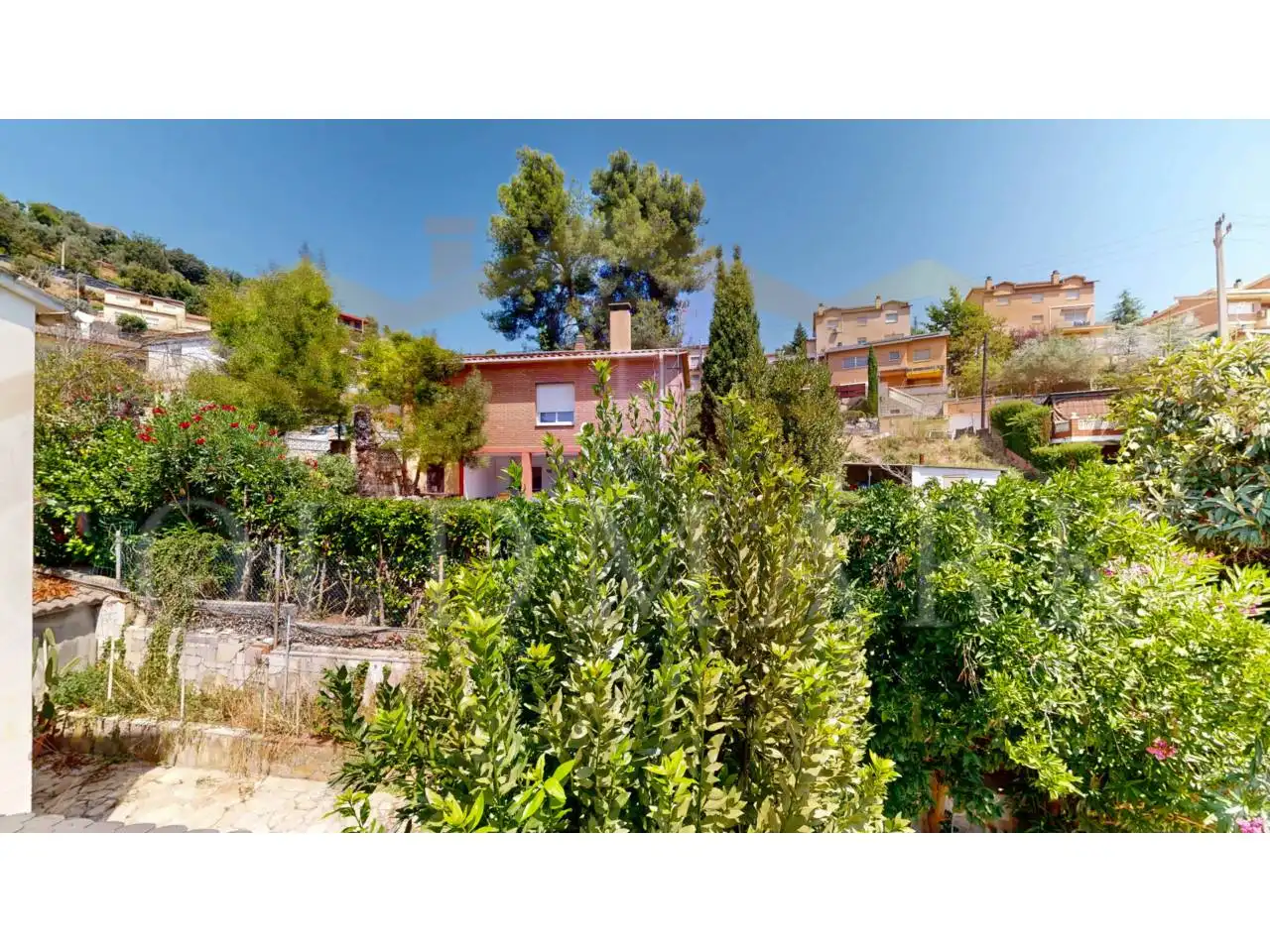 Vista exterior de Casa o xalet en venda en Corbera de Llobregat amb Calefacció, Jardí privat i Terrassa
