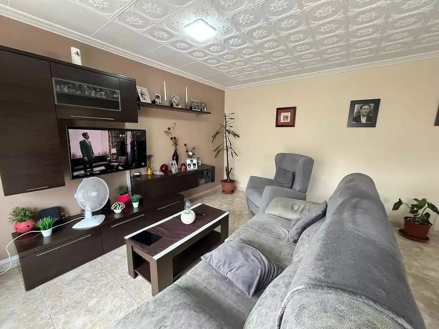 Sala de estar de Piso en venta en Roses con Aire acondicionado y Amueblado