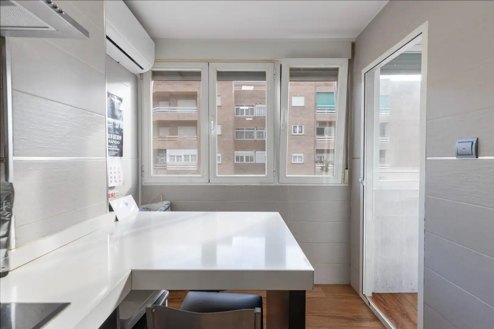 Balcony of Flat for sale in Granada  with Parquet flooring and Storage room
