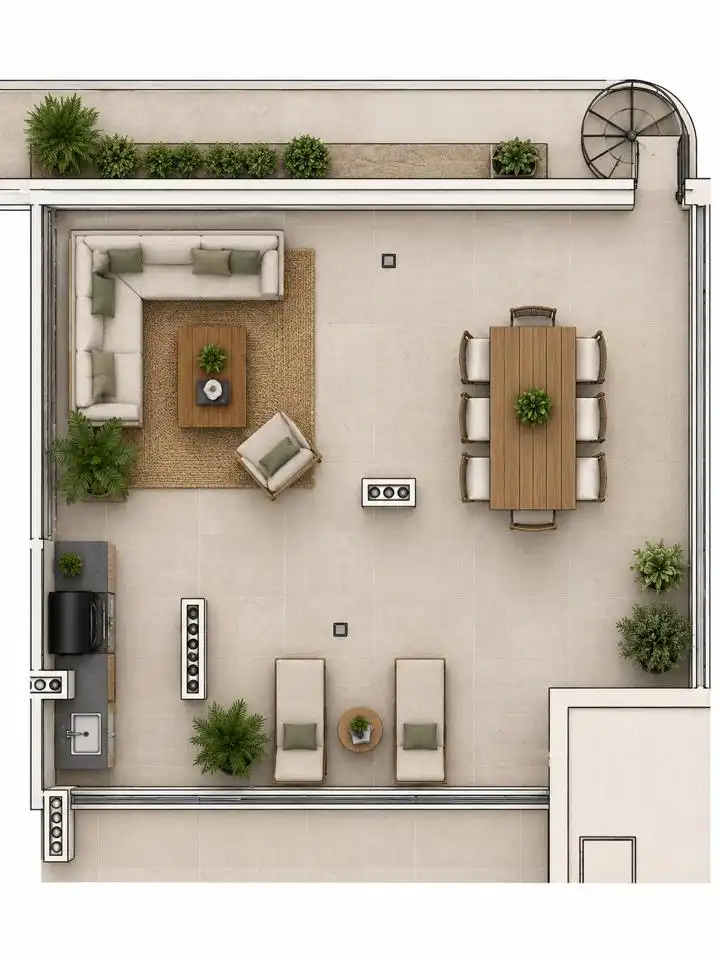 Wohnung mit Pool zum Verkauf in Urbanización Britania, imagen 39