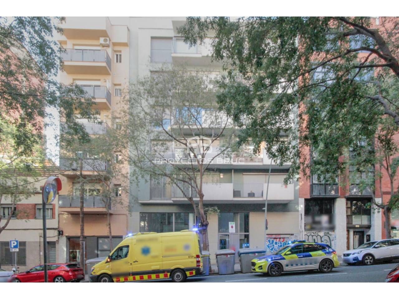 Vista exterior de Pis en venda en  Barcelona Capital