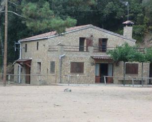 Exterior view of Country house for sale in Fogars de la Selva