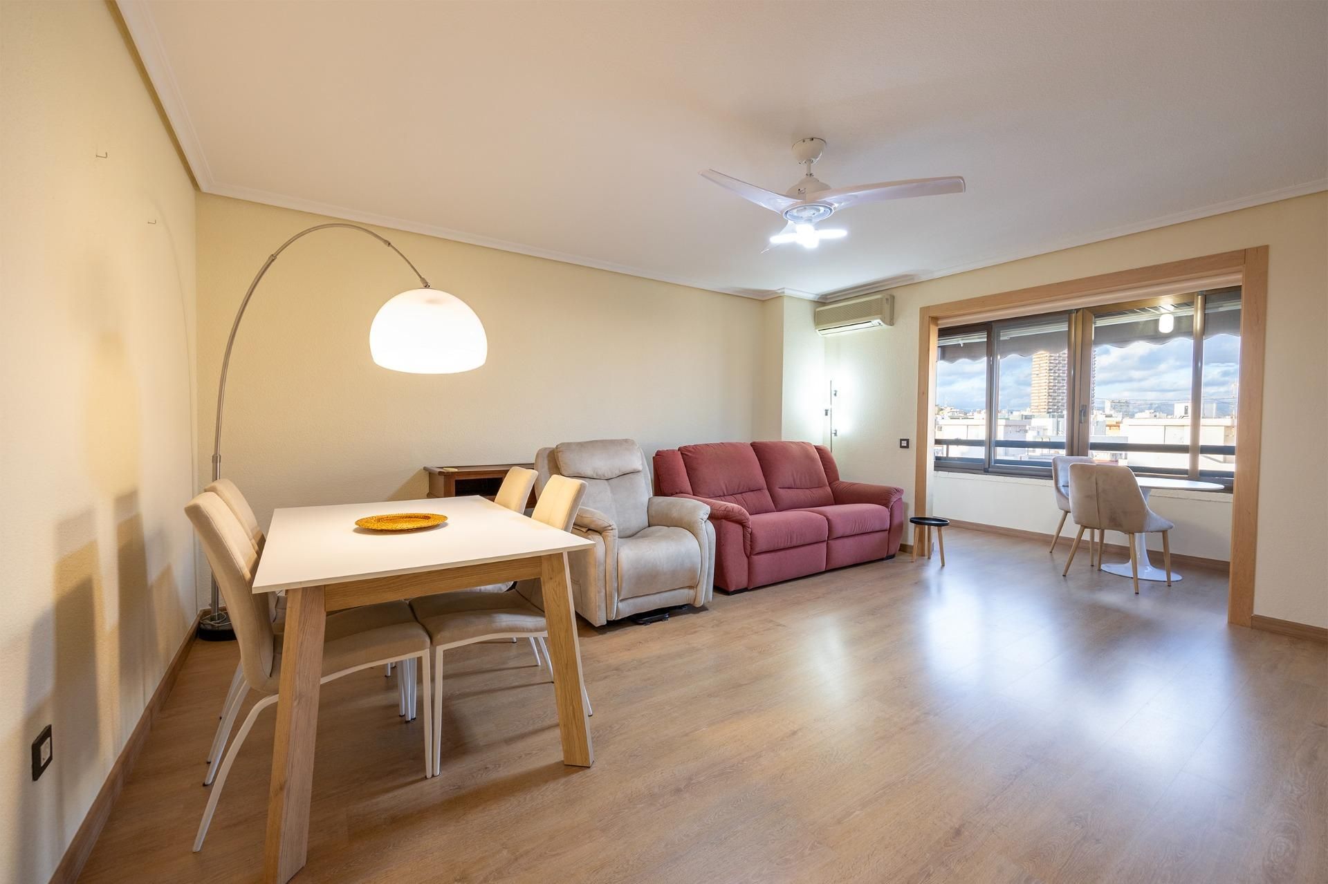 Sala de estar de Piso en venta en Alicante / Alacant con Aire acondicionado y Calefacción