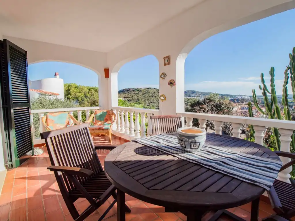 Terrassa de Casa o xalet en venda en Es Mercadal amb Jardí privat