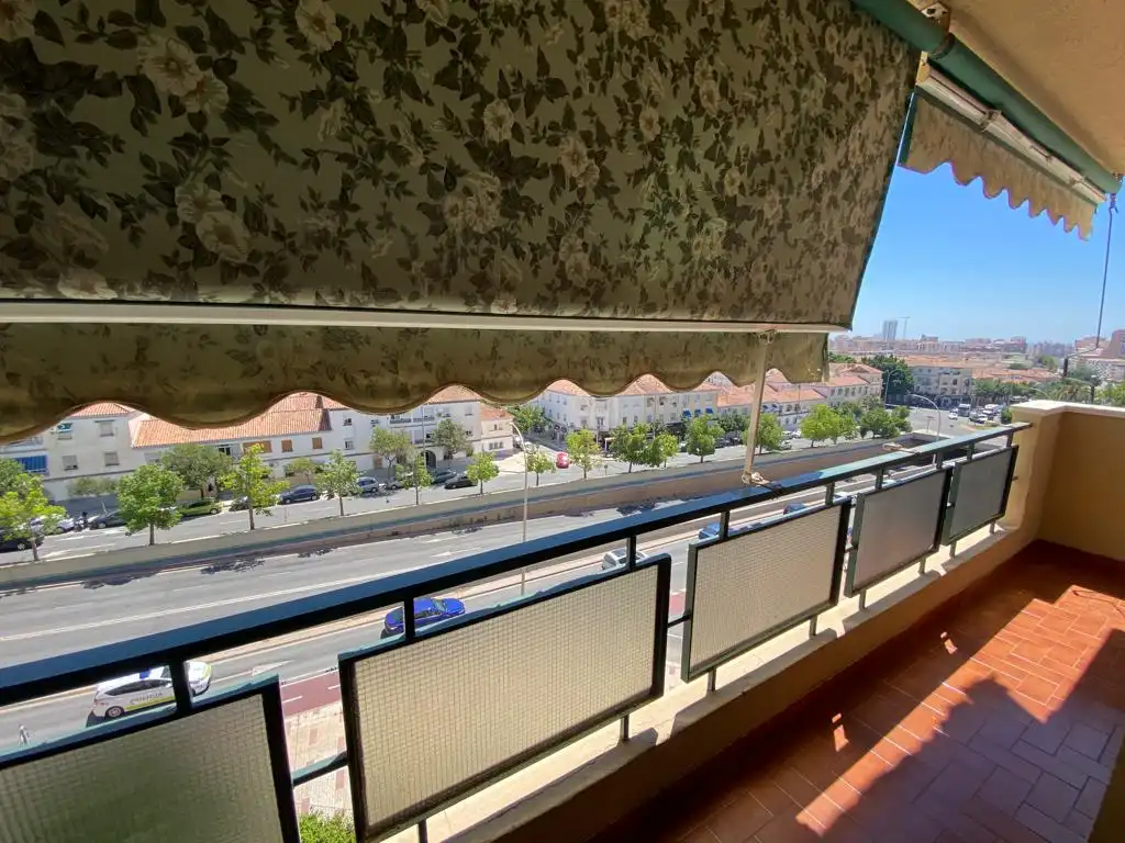 Terrasse von Wohnung zur untervermieten in Málaga mit Terrasse, Möbliert und Alarm