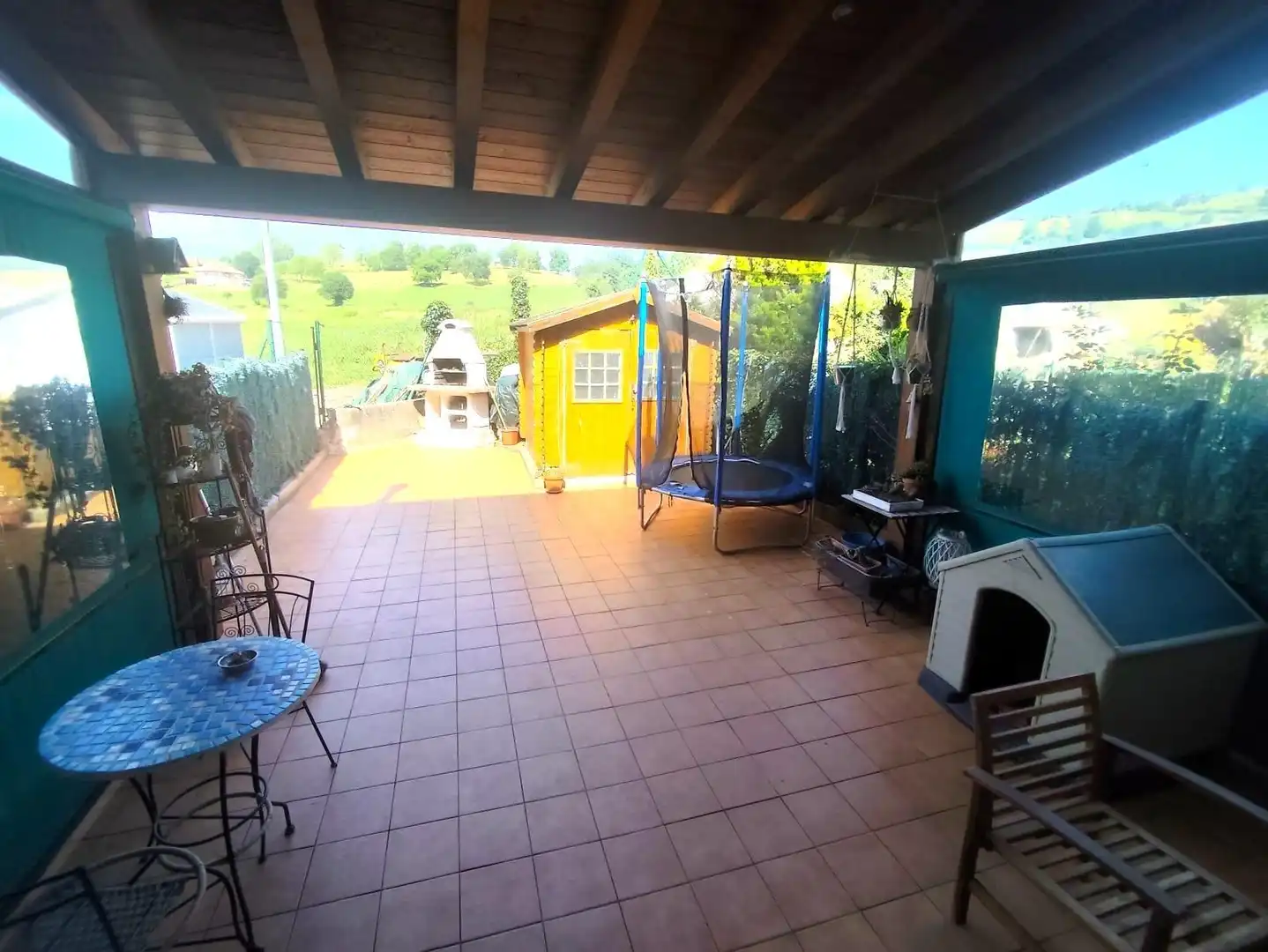 Terraza de Casa adosada en venta en Santiurde de Toranzo con Calefacción, Jardín privado y Terraza