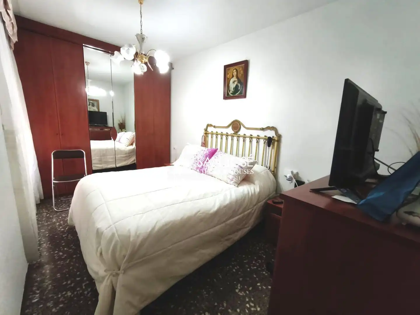 Bedroom of Flat for sale in Aspe  with Furnished and Balcony