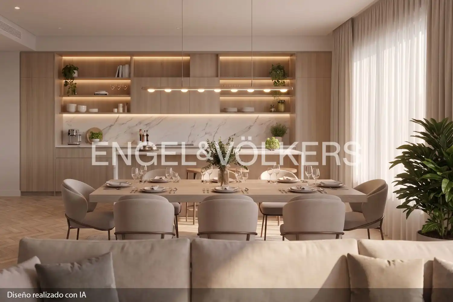 Dining room of Flat for sale in Extramurs