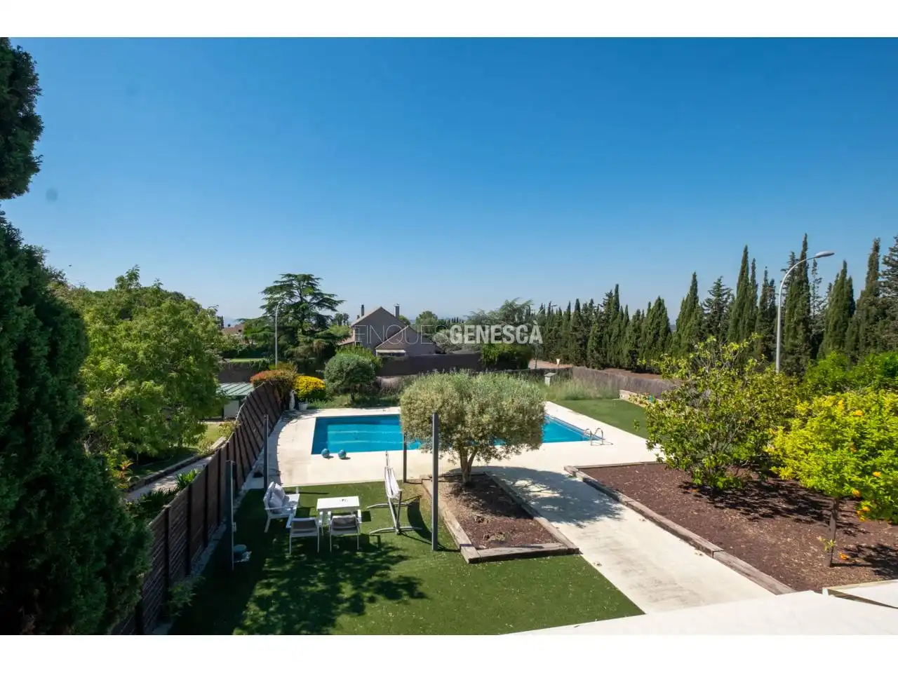 Jardín de Casa o chalet en venta en Matadepera con Calefacción, Jardín privado y Parquet