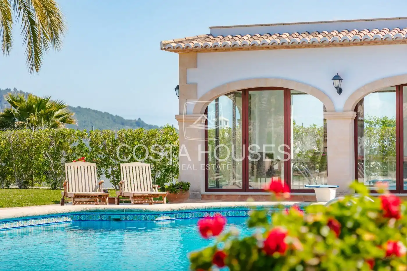 Exterior view of Houses for sale in Jávea / Xàbia  with Air Conditioner, Private garden and Terrace